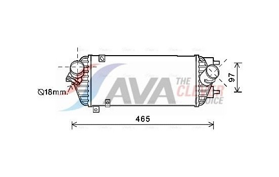 Intercooler, charger