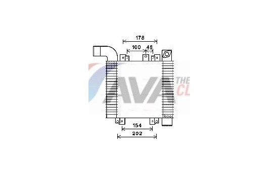 Intercooler, charger