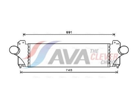 Intercooler, charger