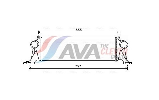 Intercooler, charger