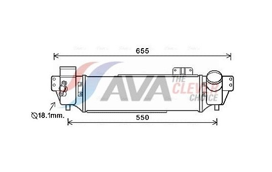 Intercooler, charger