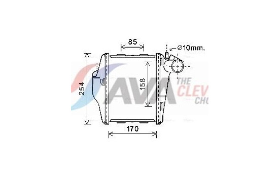Intercooler, charger