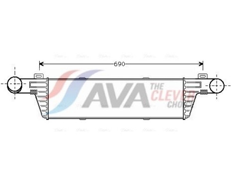 Intercooler, charger