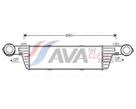 Intercooler, charger