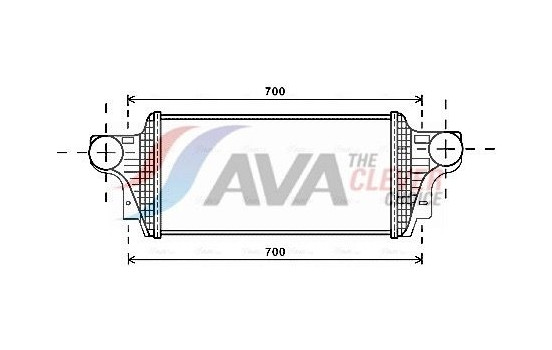 Intercooler, charger