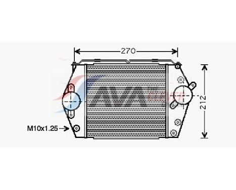 Intercooler, charger