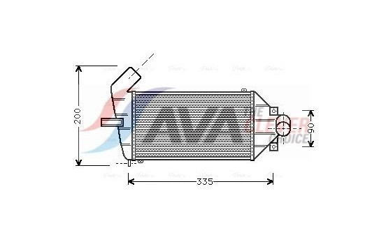 Intercooler, charger