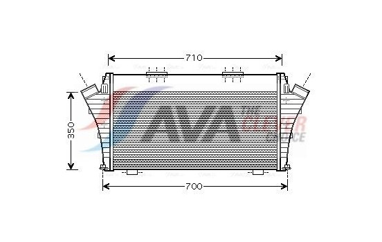Intercooler, charger