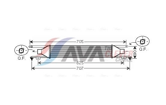 Intercooler, charger