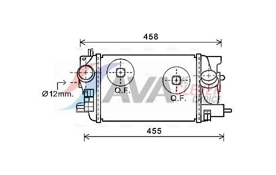 Intercooler, charger