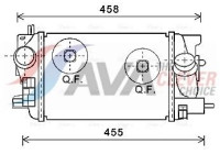 Intercooler, charger