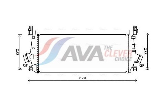 Intercooler, charger