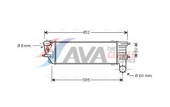 Intercooler, charger