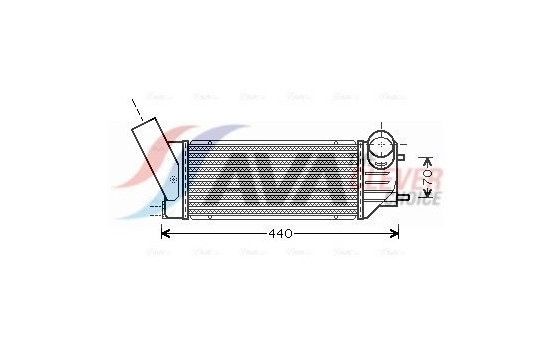 Intercooler, charger