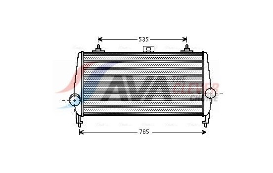 Intercooler, charger