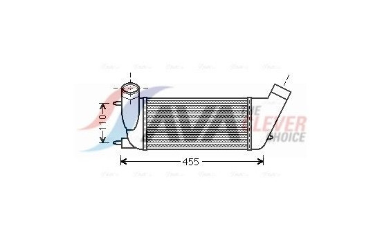 Intercooler, charger