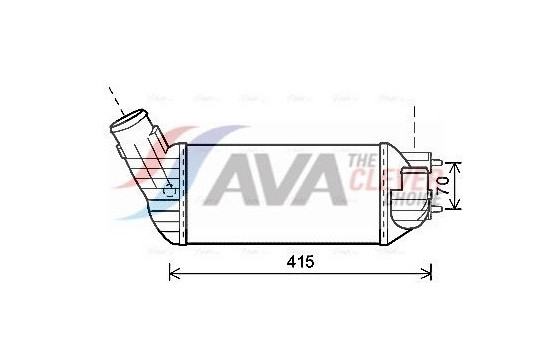 Intercooler, charger