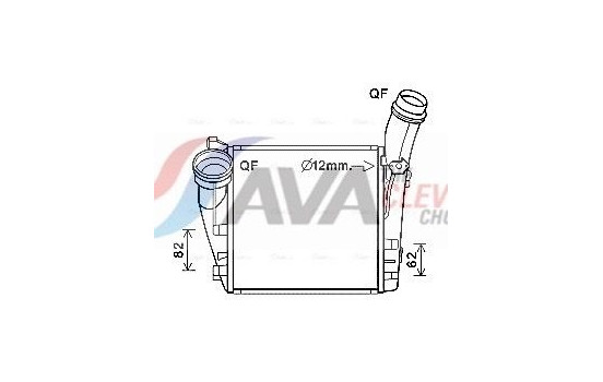 Intercooler, charger