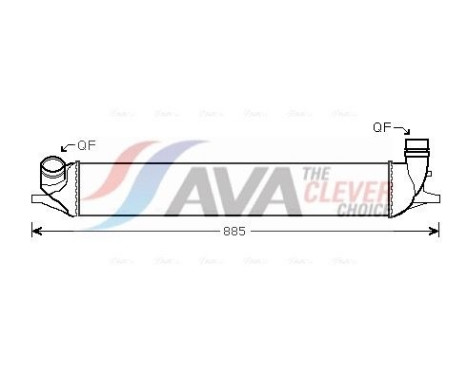 Intercooler, charger