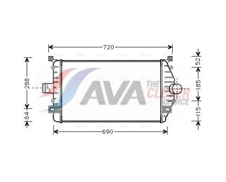 Intercooler, charger