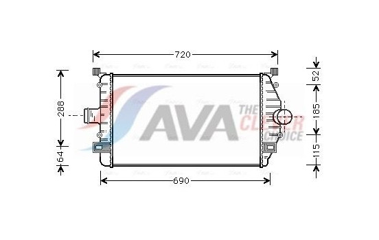 Intercooler, charger