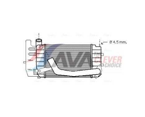 Intercooler, charger