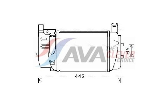 Intercooler, charger