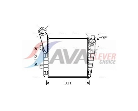 Intercooler, charger