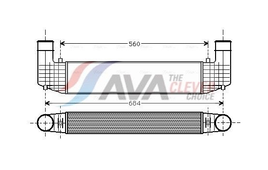 Intercooler, charger