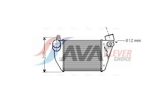 Intercooler, charger
