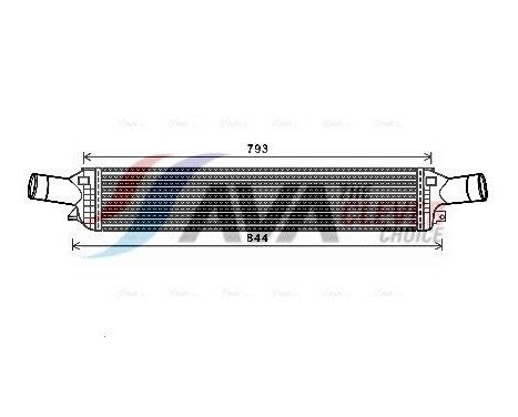 Intercooler, charger