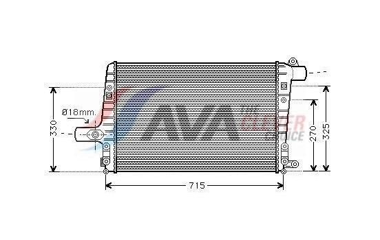 Intercooler, charger