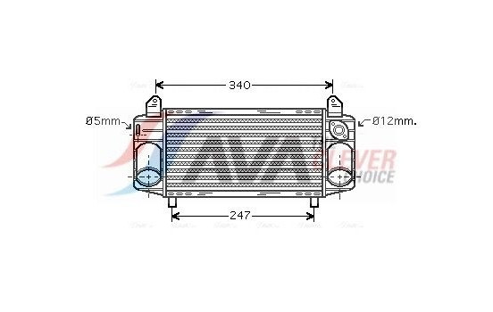 Intercooler, charger