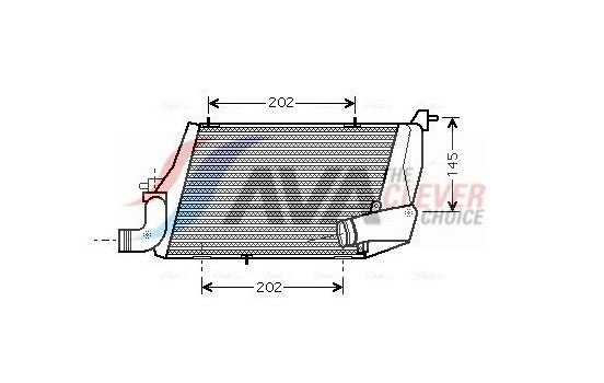 Intercooler, charger
