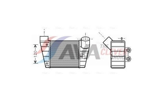 Intercooler, charger