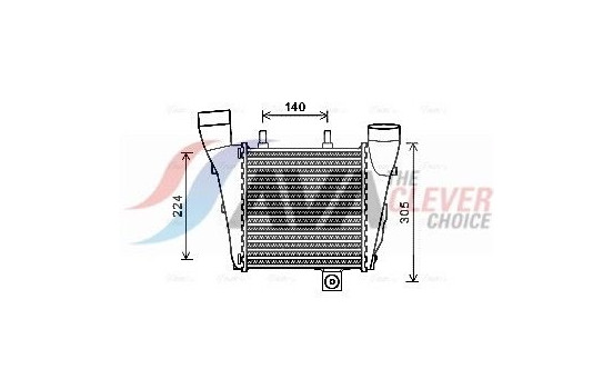 Intercooler, charger