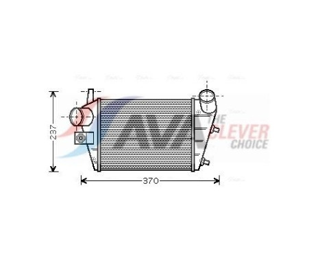 Intercooler, charger