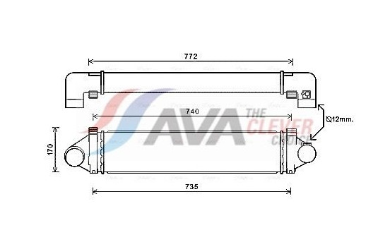 Intercooler, charger