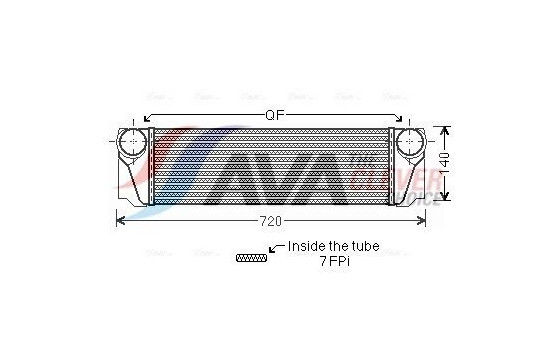 Intercooler, charger