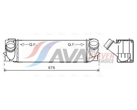 Intercooler, charger