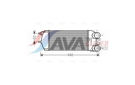 Intercooler, charger