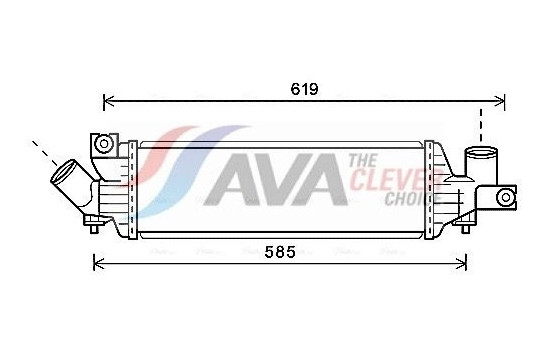 Intercooler, charger