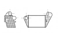 INTERCOOLER TOLEDO 1.9TDi from 10/'94 49004034 International Radiators