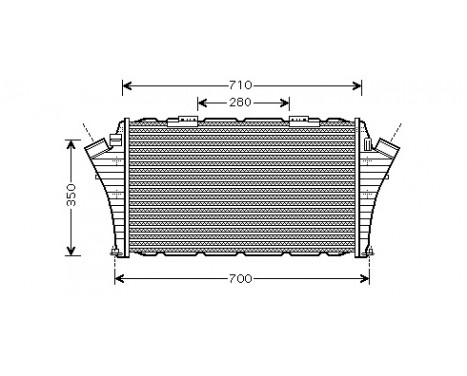 INTERCOOLER VECTRA C/SIGNUM/SAAB 9-3 from '05- 37004439 International Radiators