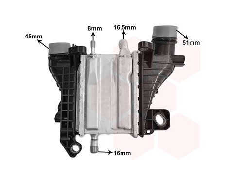 INTERCOOLER WATER COOLED 15014701 International Radiators