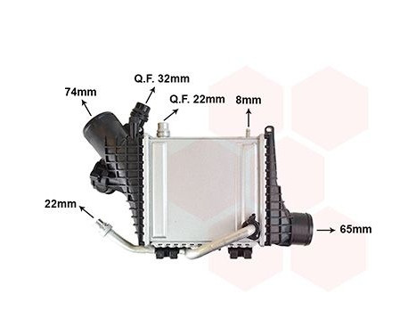 INTERCOOLER WATER COOLED 30014721 International Radiators