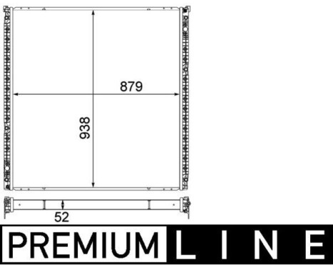 Low Temperature Cooler, intercooler BEHR *** PREMIUM LINE ***