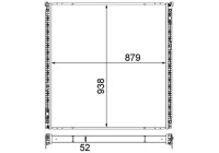 Low Temperature Cooler, intercooler BEHR *** PREMIUM LINE ***