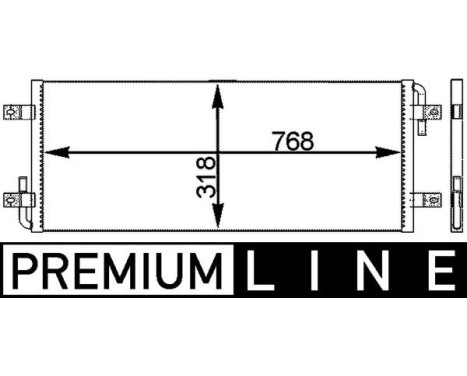 Low Temperature Cooler, intercooler BEHR *** PREMIUM LINE ***