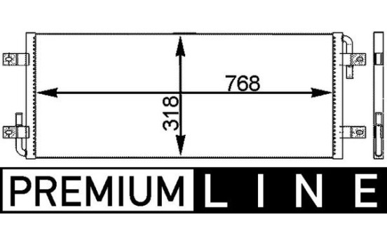 Low Temperature Cooler, intercooler BEHR *** PREMIUM LINE ***